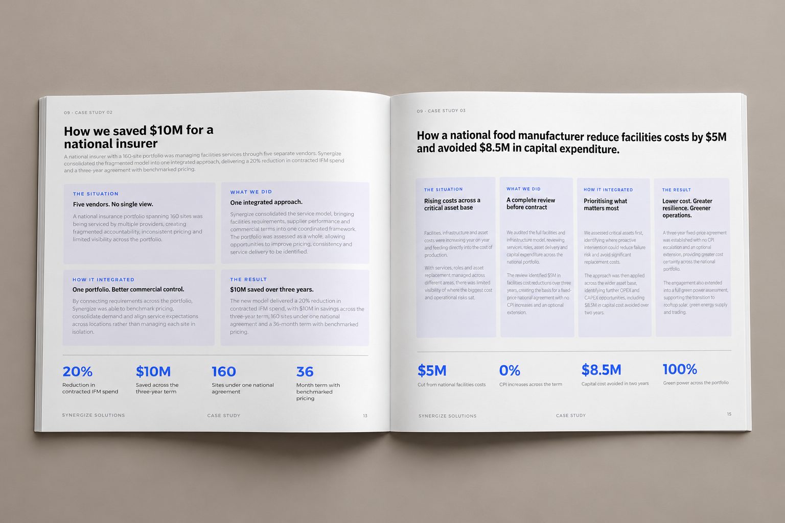 Synergize Solutions capability statement